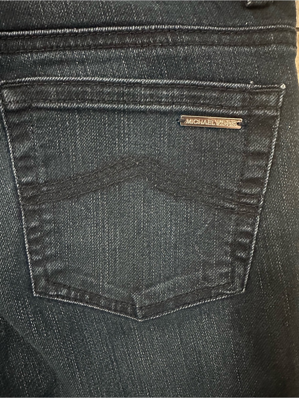 Michael Kors Bootcut Straight Leg Size 6 Midrise Dk Blue Rinse. EUC Versatile! - Picture 9 of 10